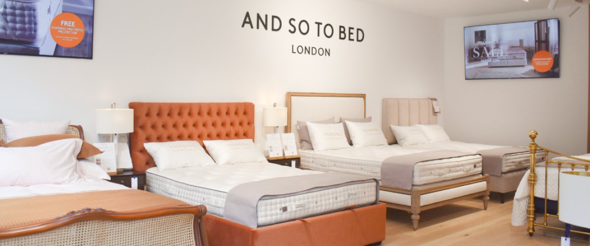 And So To Bed Wimbledon Store Showroom