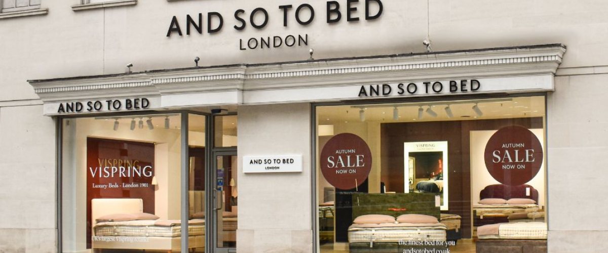 And So To Bed Orchard Street London Showroom