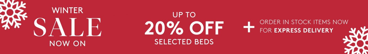 And So To Bed - 20% Off Beds