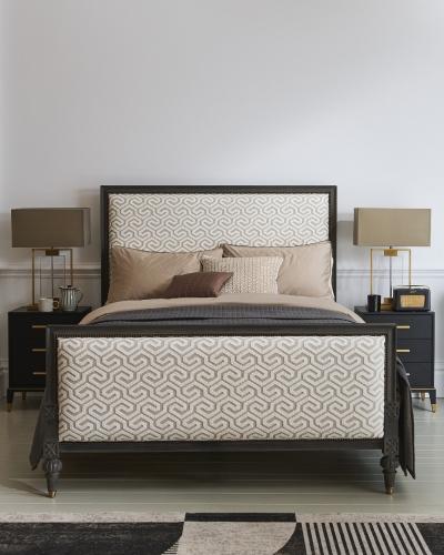 Classic, timeless and comfortable. The luxurious Romeo Bed is available in a wide range of fabrics, c...