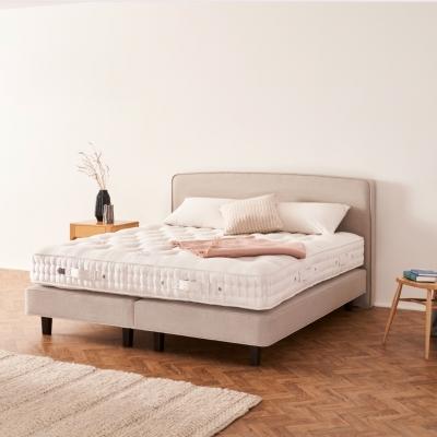 The ultimate sleep retreat. Sink into the layers of the Elite Mattress by @vispringbeds. A deep filli...