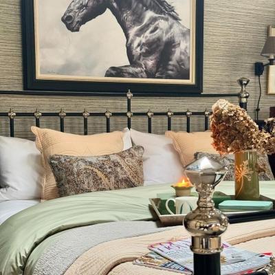 AS SEEN IN YOUR HOME: @thegrade2barn has created this cosy bedroom space with the Bronte Bed, opting...