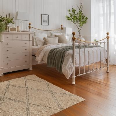 Freshen up your bedroom in preparation for Spring! Our Juniper Bed is a charming addition to any bedr...