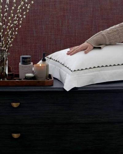 What you sleep on matters as much as what you sleep in. The Reed Family Linen cotton sateen collectio... What you sleep on matters as much as what you sleep in. The Reed Family Linen cotton sateen collectio...