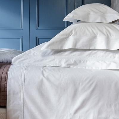 Linen as soft as snow... run your hands across the Palazzo Collection bed linen and drift off to drea...